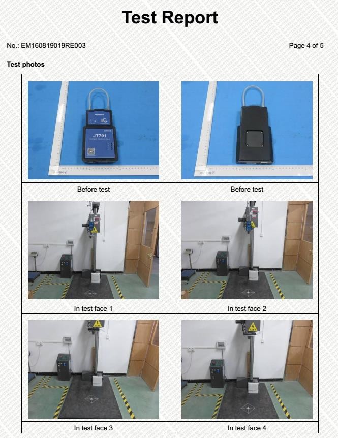 Dispositivos de cadena fríos ISO9001 del control de la temperatura de la cerradura electrónica inteligente de la prenda impermeable 20