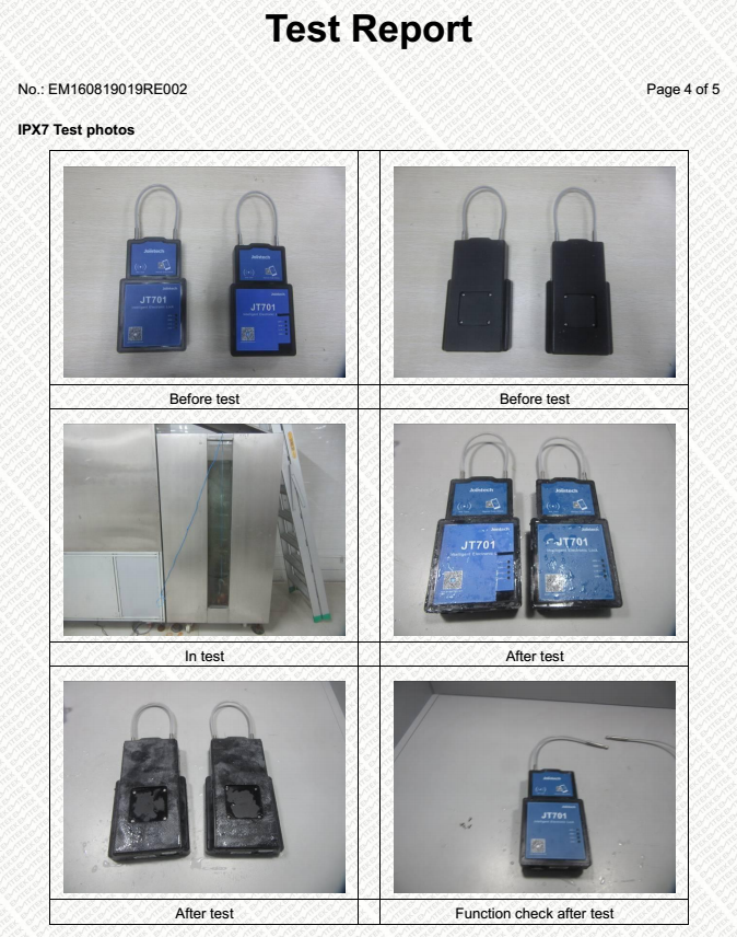 Dispositivos de cadena fríos ISO9001 del control de la temperatura de la cerradura electrónica inteligente de la prenda impermeable 19