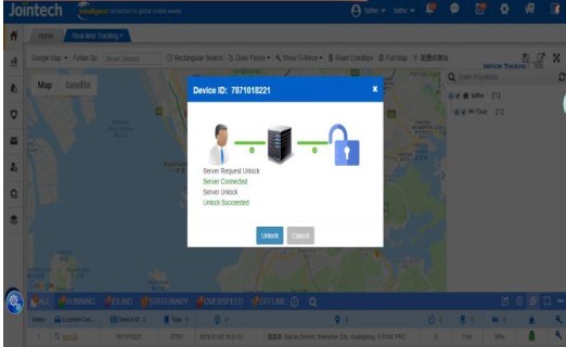 Dispositivos de cadena fríos ISO9001 del control de la temperatura de la cerradura electrónica inteligente de la prenda impermeable 3