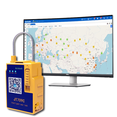 4G Cargo Container Lock Tracking Theft Alarm Supermarket Transportation City Distribution