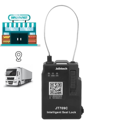 4G Cargo Container Lock Tracking Theft Alarm Supermarket Transportation City Distribution