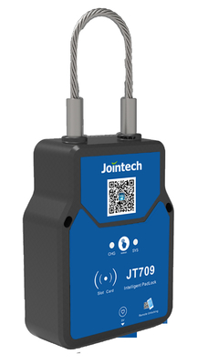 Cerradura inteligente GPS inteligente para remolques y contenedores Seguimiento en tiempo real con desbloqueo RFID / BLE, alertas anti-tamper y seguridad a prueba de intemperie IP67 para flotas logísticas