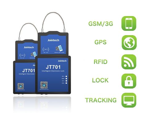 JT701 Cerradura de carga GPS de trabajo pesado de Jointech para monitoreo de seguridad de camiones, remolques y contenedores